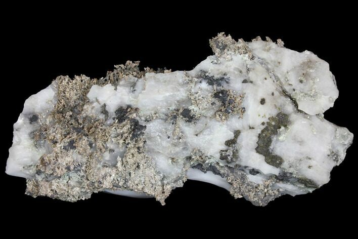 Native Silver Formation in Calcite - Morocco #152620